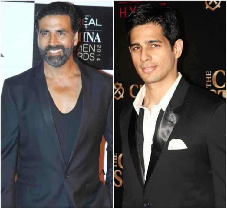 Akshay Kumar said that i am weaker than Sidharth Malhotra